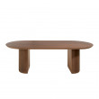 TABLE A MANGER PLAQUEE NOYER 248X113/ 1104