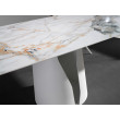 TABLE A MANGER BARIL OVAL CERAMIQUE 240X110/1135